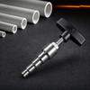 Manual Operation Tube Enlarged Tool T Shape Handle Aluminum Plastic Pipe Rounder  Narrow Space