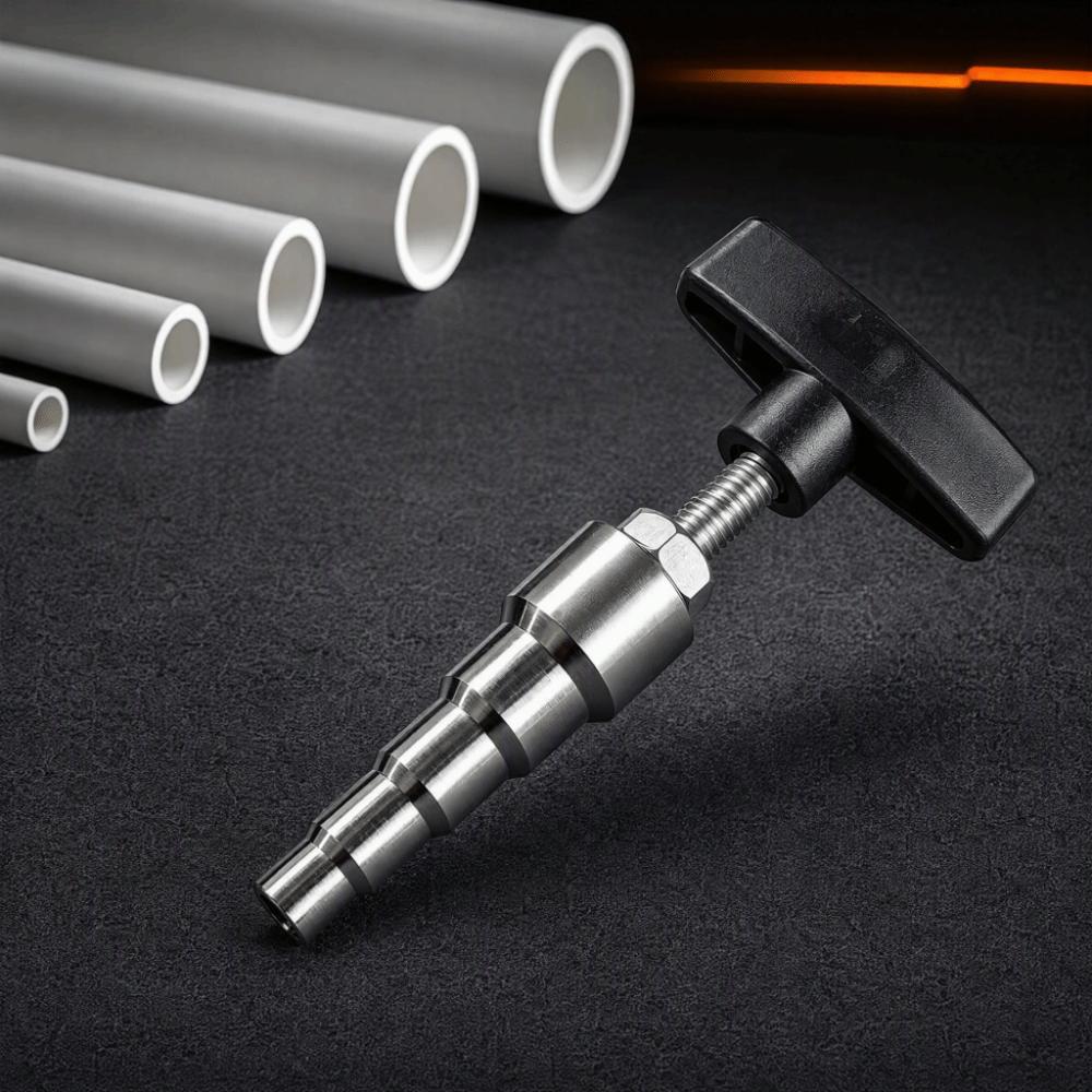 Manual Operation Tube Enlarged Tool T Shape Handle Aluminum Plastic Pipe Rounder Narrow Space