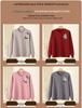 2026 Spring Embroidered Knit Sweater for Middle-aged & Elderly Women - Soft, Loose Button-up Top