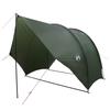 Rear Awnings Waterproof Olive Green 405 X 280 X 220 Cm