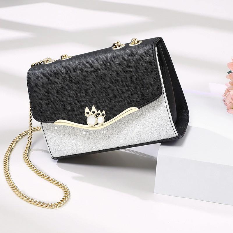 

Новая женская сумка, сумка через плечо на осень и зиму, высококачественная модная сумка-цепочка из натуральной кожи, маленькая квадратная сумка