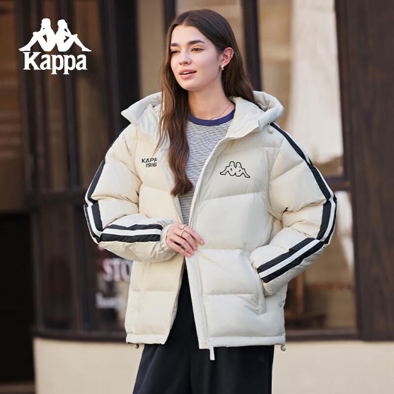 Kappa 2025 Winter Unisex Hooded Down Jacket K0FZ2YY08D