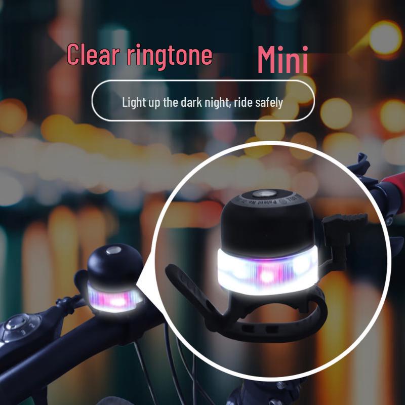 Lishi Bicycle Bell with Integrated LED Light