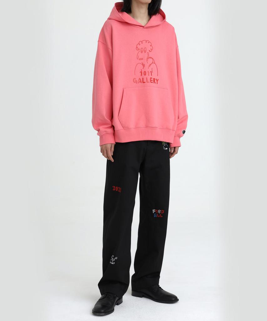 1011 GALLERY 1011 Embroidered Chino Pants