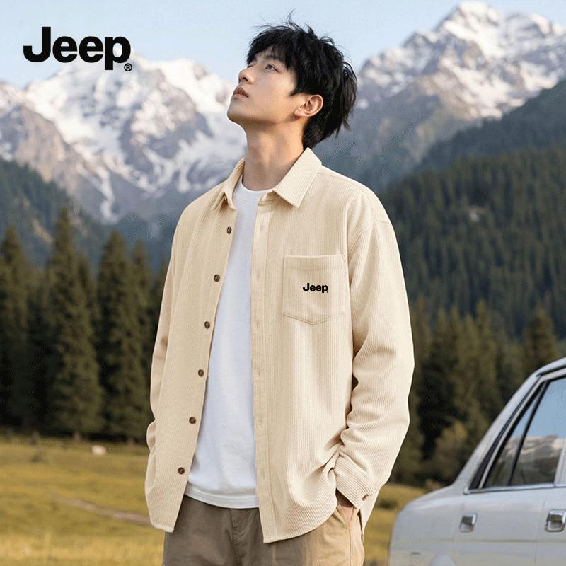 Jeep Men s American Retro Style Shirt Jacket 3XL