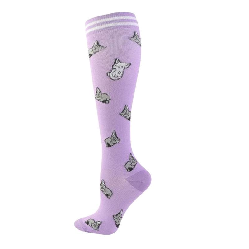 200+ Styles Compression Sports Socks for Men & Women: Breathable, Non-Slip Calf Socks for Fitness & Marathon, Individually Packaged