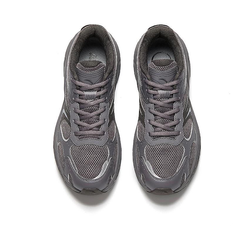 Anta Trendy Fashion Versatile Comfortable Fabric Synthetic Leather Wear-Resistant Shock-Absorbing Low-Top Casual Running Shoes Men sneaker 912545597-3