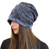 Fashion Thin Bonnet Letter Print Beanie Loose Wasteland Style Vintage Beanie Streetwear Design Casual Pullover Hat Unisex