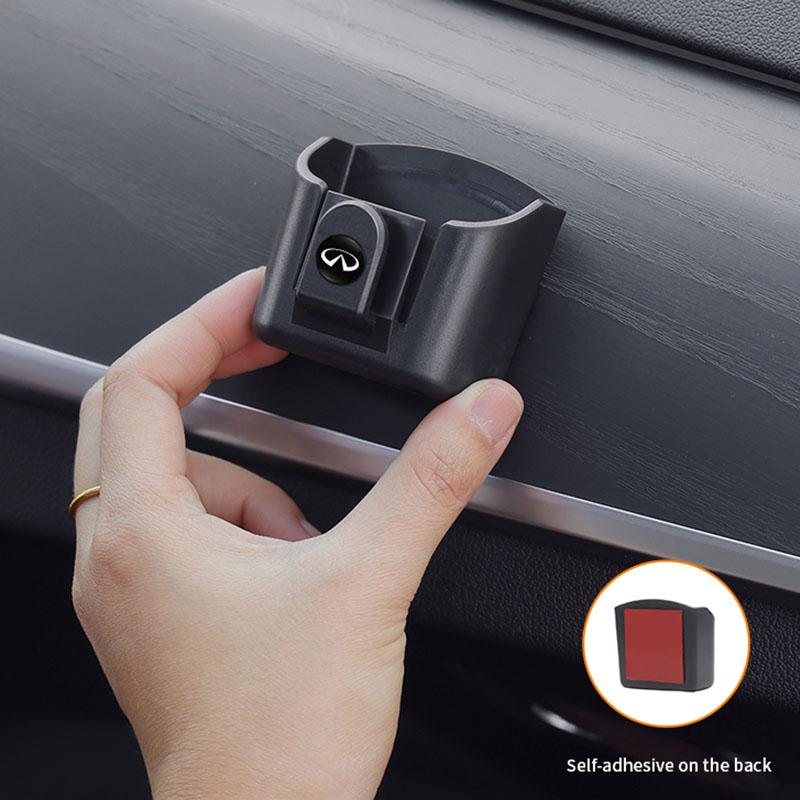 Car Key Storage Box Organizer Auto Dashboard Sunglasses Card Holder Clip For Infiniti QX55 QX50 QX60 QX80 Q50 Q70L Q60 Q30 QX70 UU555