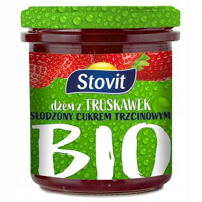 Stovit Organic Strawberry Jam 200g