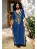 2024 Cotton Embroidered Vacation Plus Size Beach Dress Cover-up
