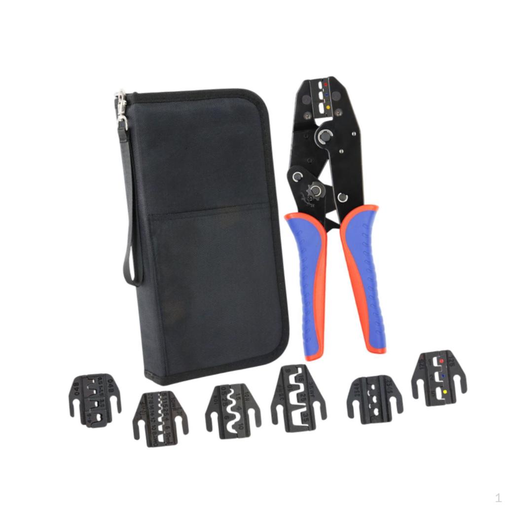 Wire Crimping Plier Set Lightweight Multiuse for Insulators Spring Terminals