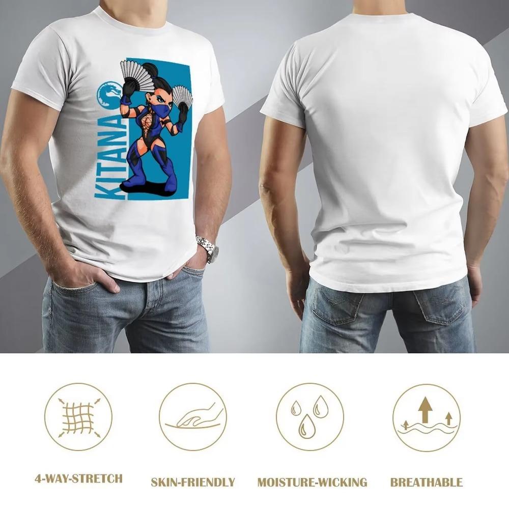 Kitana Zu Verkaufen T-Shirt Harajuku Move Lustige Neuheit T-Shirts Niedlich Reise Eur Größe