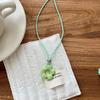Colorful Hollow Flower Pendant Necklace for Women Adjustable Rope Sweater Decoration Party Gifts Choker Jewelry Accessories