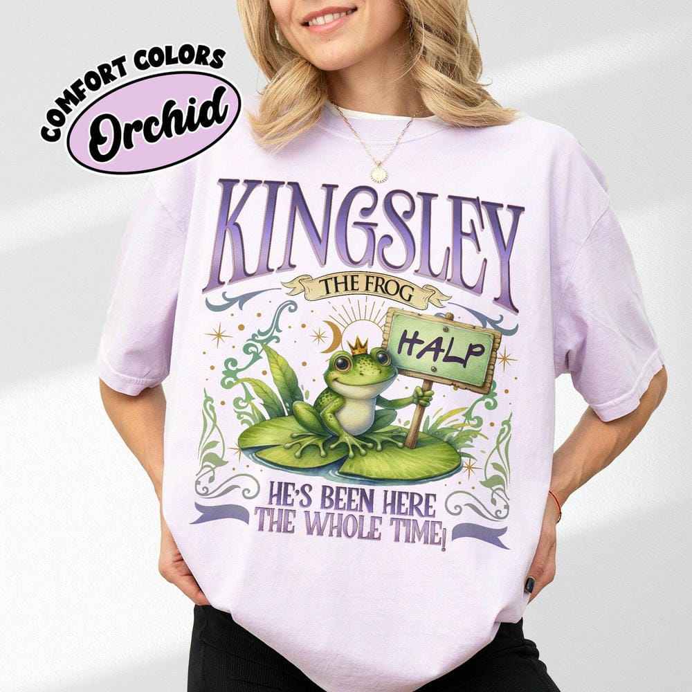 

Vintage Villain Assistant Comfort Shirt For Fan Kingsley the Frog Halp Funny TShirt Dark Academia Bookish Unisex Top Streetwear 4XL