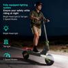 Electric Scooter Gokeep 10" 52V 20AH Dual Disc Brakes 1000W Motor Fully Suspended Adult Electric Scooter Max Load 120Kg With NFC F5