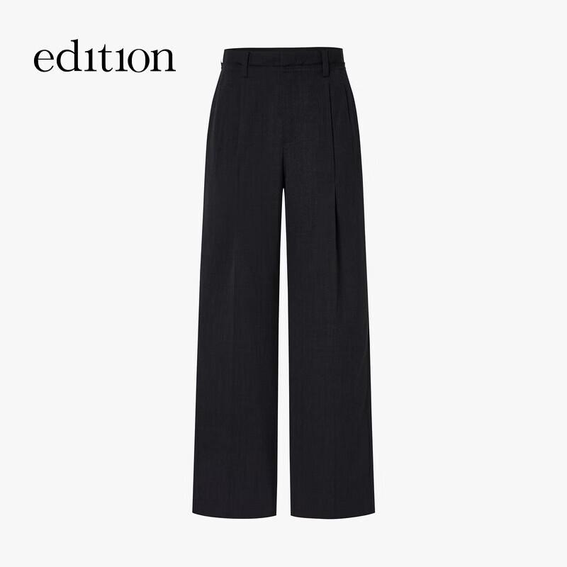 Edition Elite Wardrobe Women's Wool Straight-Leg Trousers