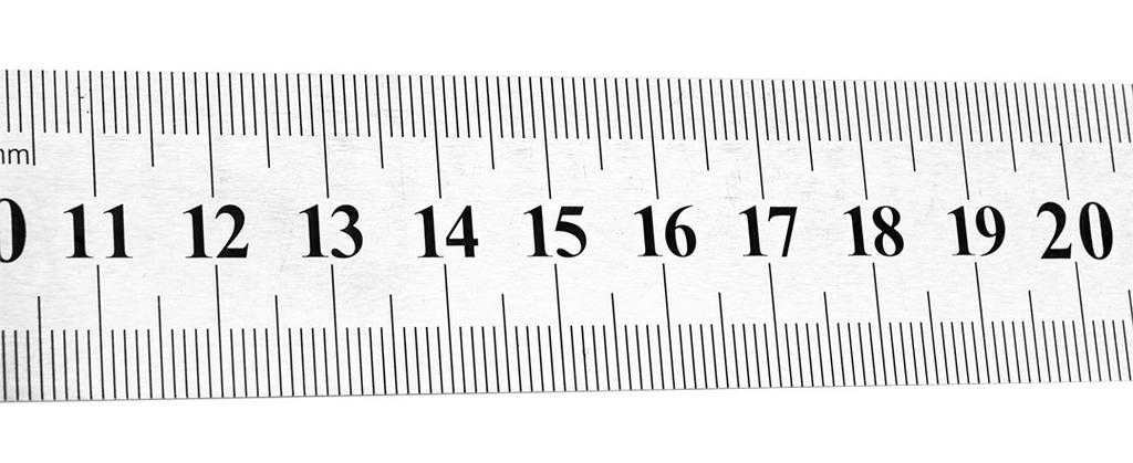 Ruler 100 Cm, Stainless Steel