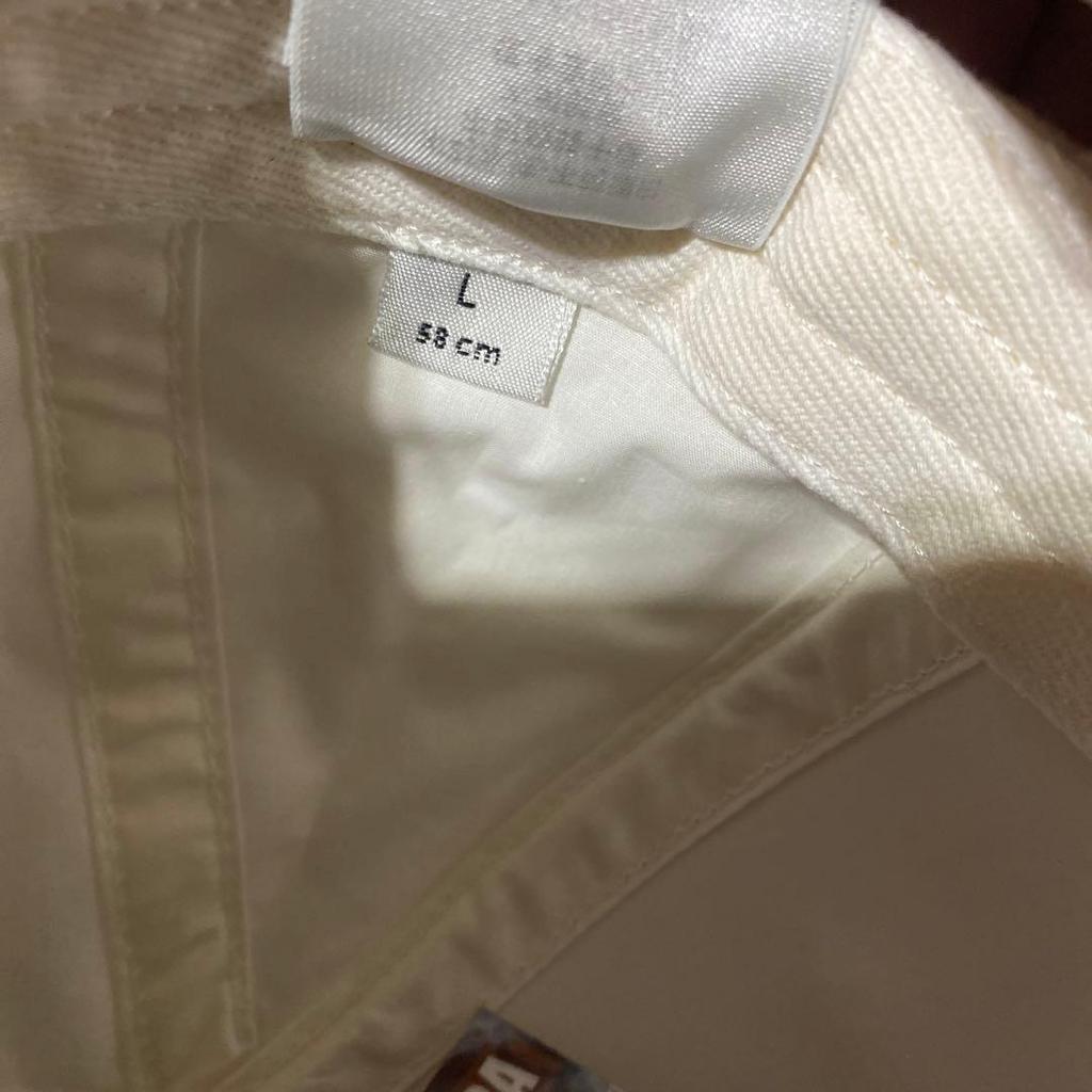 Used Balenciaga White Cap L58cm