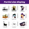 Halloween Party Decoration Stickers Pumpkin Spider Ghost Static Stickers