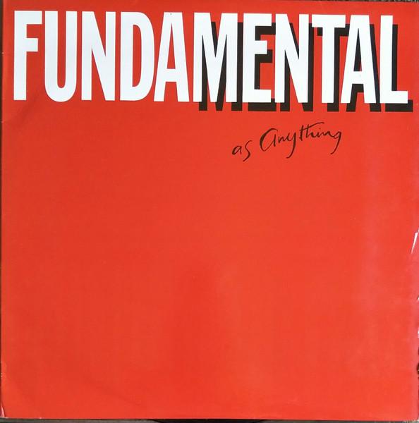 

12inch Record MENTAL AS ANYTHING Fundamental As Anything RRLP1212 WEA 1985 Australia Pop Used