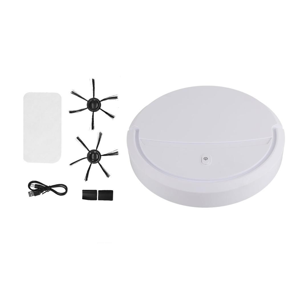 3 In 1 Smart Sweeper Automatic Small Timing Vacuum Cleaner USB Charging for Home UseGreen