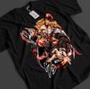 Demon Slayer Shirt Rengoku Kyojuro T-Shirt Tanjiro KNY Anime Akaza Top Muzan T-Shirt