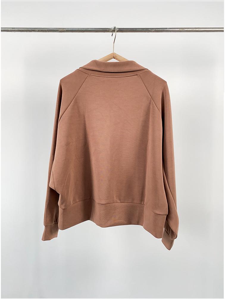 Vielseitiger Fledermausärmel-Schal: Schlankmachender Herbst/Winter-Cardigan für Yoga & Freizeitkleidung