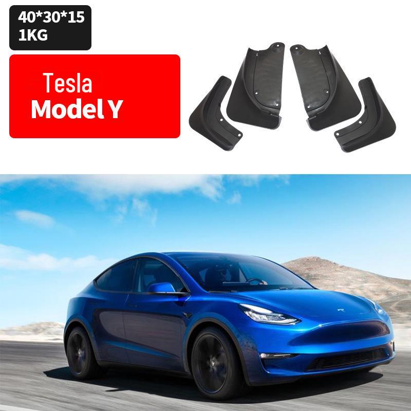

Tesla Model Y Soft Rubber Mud Flap Guards
