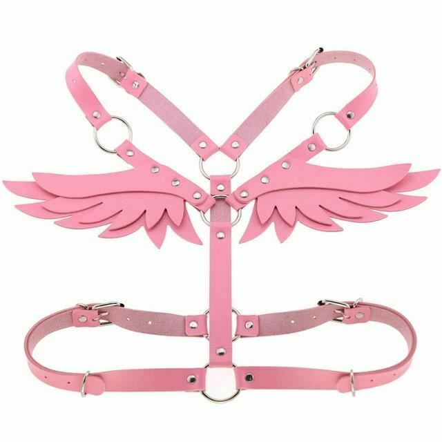 Angel Wings Body Harness 16 Colours Fetish Clothing Clothing