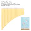 Pan Flute C Key with Cardboard Carrying Bag for Children Adults Beginners Teaching Staff