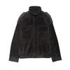 Womens Oversized Faux Leather Jacket In Vintage Streetwear Style PU Material Stand Collar Zipper Front Black Khaki