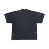 Balenciaga Metallica Short Sleeve T-Shirt Oversized Fit 'Black Orange' Men's 694576TMV880105