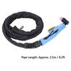 UAG60A Plasma Cutting Torch, 2.5m Cable, Pilot Arc Non-Touch Plasma Cutting Gun, Replacement Torch for Welding, Cutter Accessories