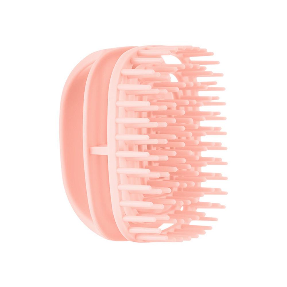 Silicone Scalp Massager Shampoo Brush Soft Silicone Brush For Hair Cleaning Dandruff Removal Wet Dry Bath Shower Brush Home Tool