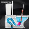 Efficient Toilet Unclogger Plunger High Pressure Kit Flexible Drain Clog Remover Tool for Bathroom Kitchen Curved Pipe Cleaner