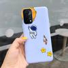 A74 Fodral För OPPO A74 CHP2219 Fodral Lyxigt Fjäder Dinosaurie Daisy Mönster Bakre Skydd För OPPO A74 5G CPH2197 A 74 Mjuk Capa