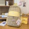 Schoolbag female new Korean version versatile cute primary school students 1-1 grades college high value junior high school class backpack