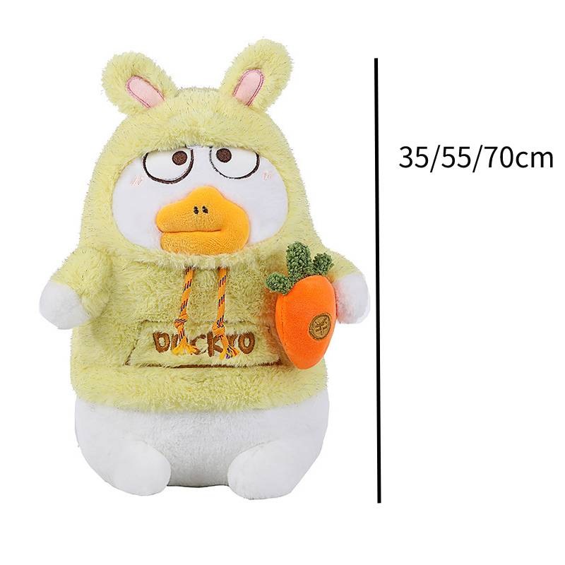 

Игрушка Плюшевый Утка Зайчик Толстовка Морковь ПП Хлопок Мягкая Игрушка Подушка Дети Для 35cm/13.78in