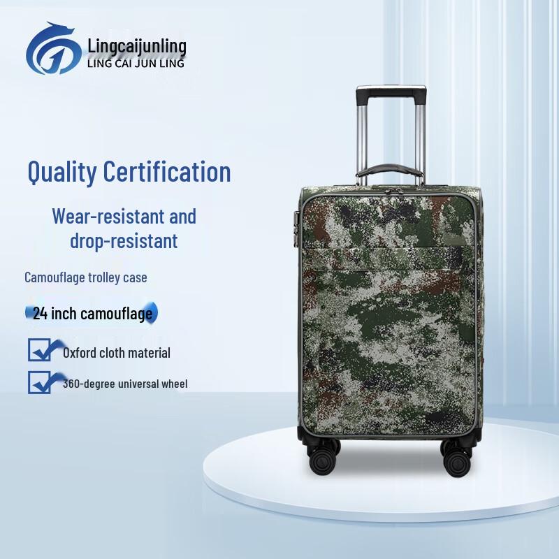 24-inch Oxford Cloth Spinner Luggage