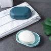 Portable Travel Soap Box Solid Color Lid Soap Dishes Hand Body Bath Face Clean Face Soaps Storage for Travel Bathroom Tools