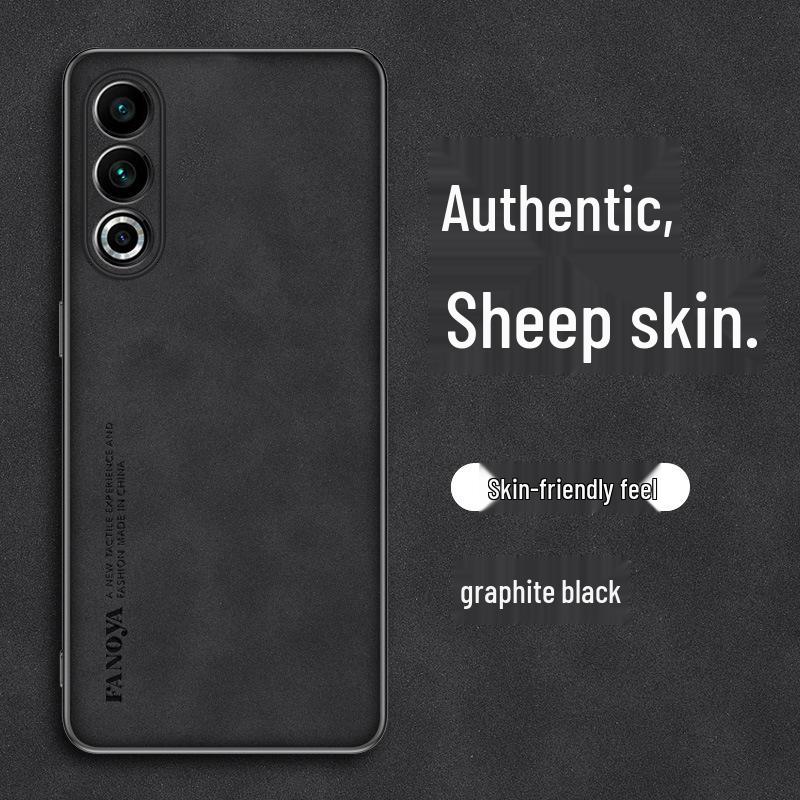 Meizu 22/Note16 Lucky08 Wildleder-Lederstruktur Matt Vollständige Abdeckung Schutzhülle