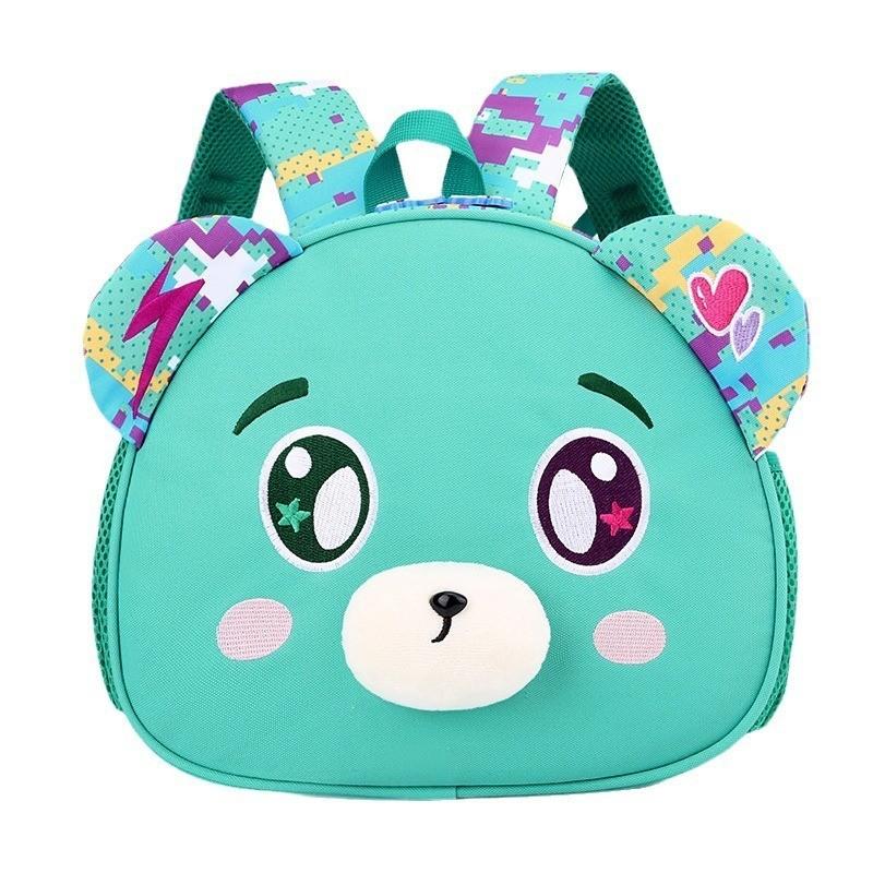 Lightweight Cartoon Animal School Bag For Boys And Girls Ages 3-6 Durable Nylon