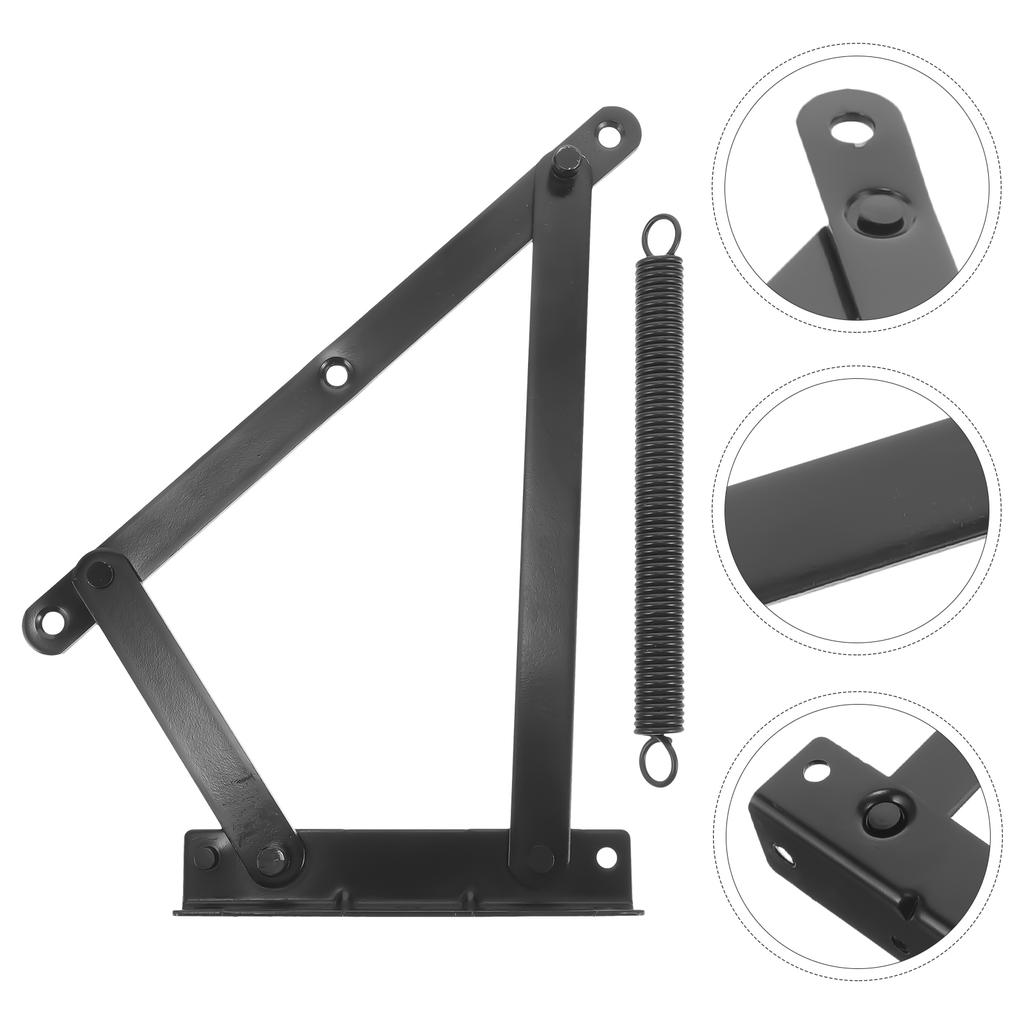 Spring Hinge Base Triangular Foldable Lifting Bracket Couch Brackets Bed Folding Sofa