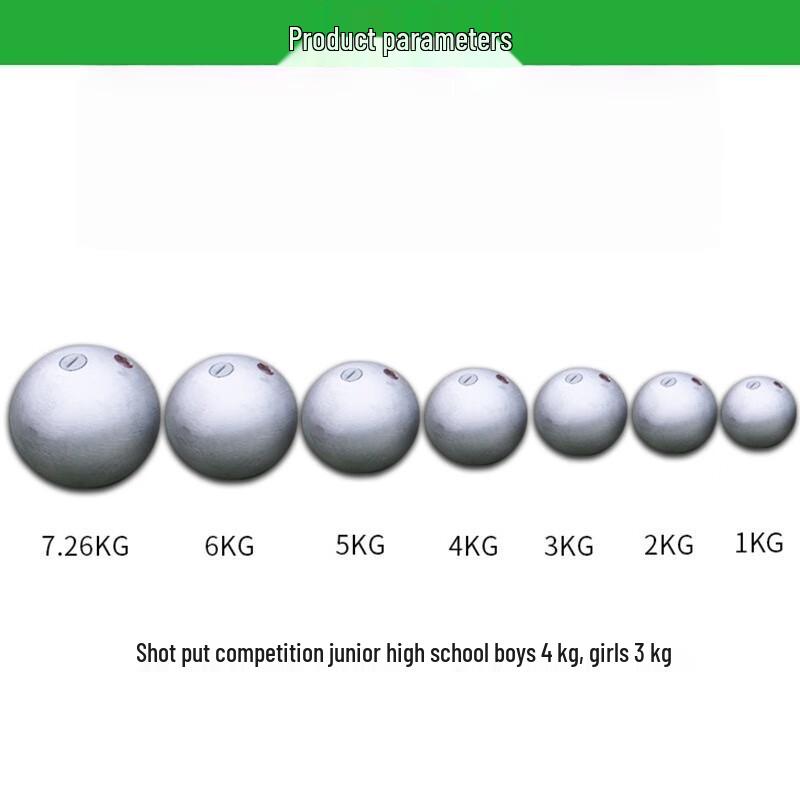 Solid Stål Kula för Friidrott