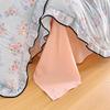 Korean Princess Cloud-like Crinkled Gauze Lace Cotton Bedding Set