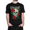 Bullet for My Valentine Totenkopf und Rosen T-Shirt, Herren Damen Größen (met-094)