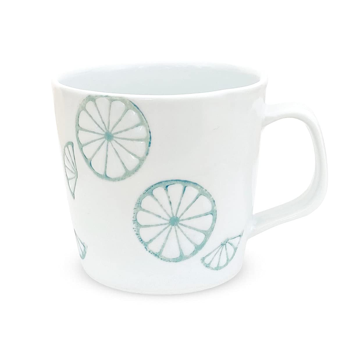 

Dinner Hasami Made in PNO605372 J-kitchens Mug, 270cc, Ware, Japan, Lime,