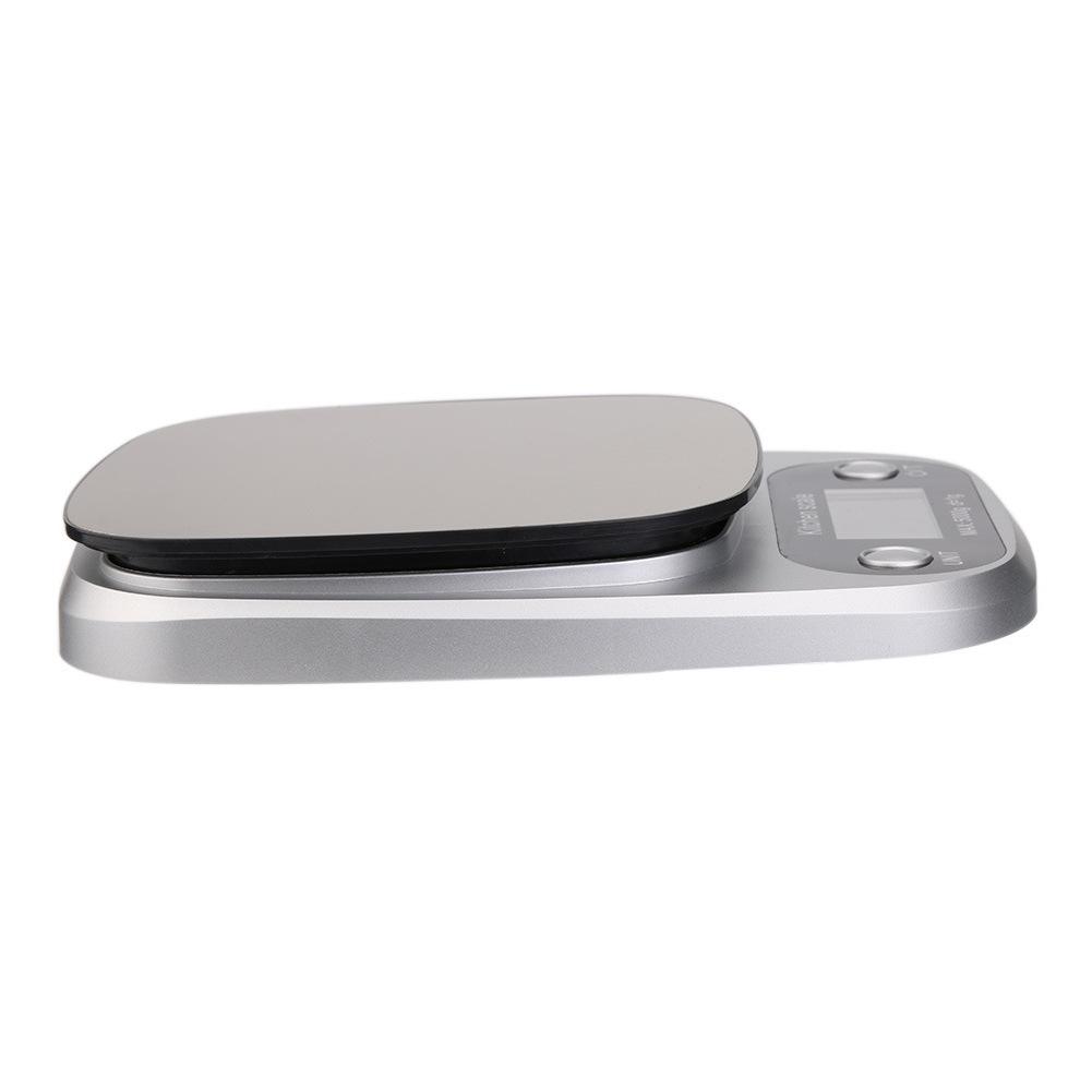 Rechargeable Stainless Steel Kitchen Scale for Baking and Coffee