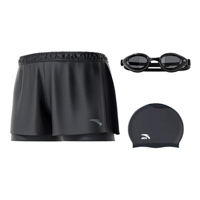Anta Quick-Dry Swimming Three-Piece Swimsuit Set Men Swimwear 9824232415-SJT